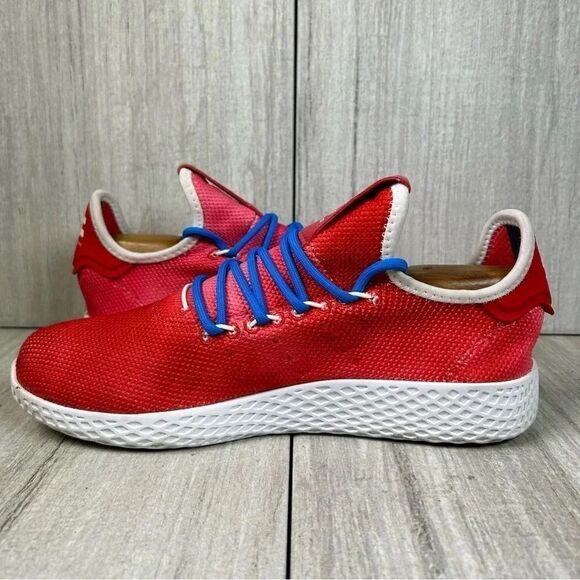 Adidas Pharrell Williams Tennis HU Holis Festival Scarlet Cloud Knit Mens Size 7 - Picture 2 of 10